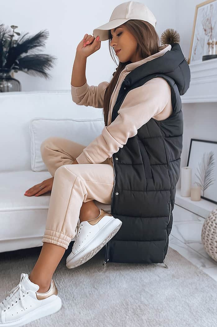 Damen Steppweste NOELIA Schwarz Dstreet TY3134