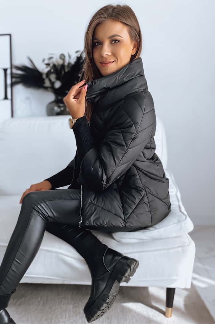Damen Jacke INESS Schwarz Dstreet TY3141