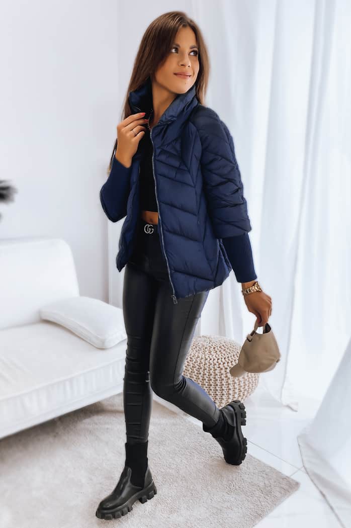 Damen Jacke INESS Dunkelblau Dstreet TY3142