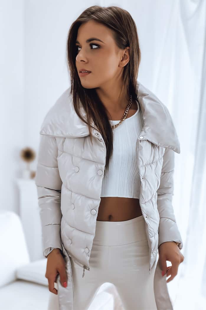 Damen Mantel/Steppjacke LONDON PREMIUM Beige Dstreet TY3162