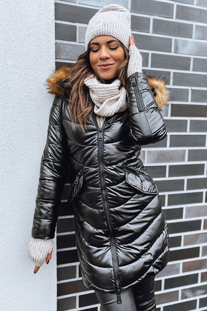 Damen Steppjacke AURORA Schwarz Dstreet TY3177