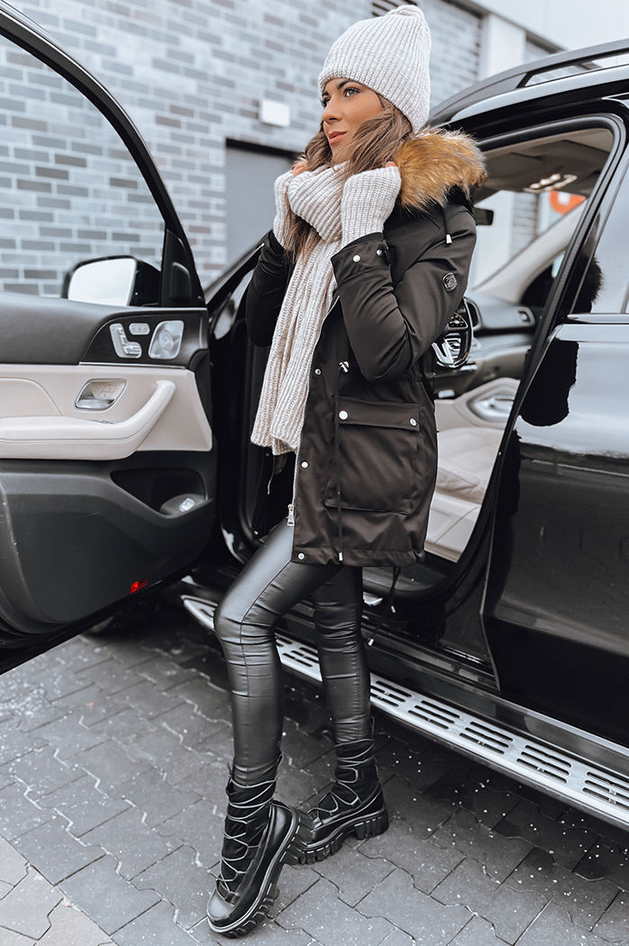 Damen Parka STELLA Schwarz Dstreet TY3180