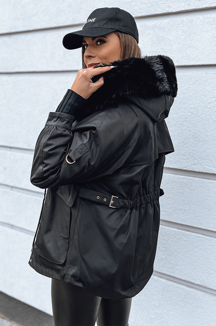 Damen Jacke TURTI Schwarz Dstreet TY3307