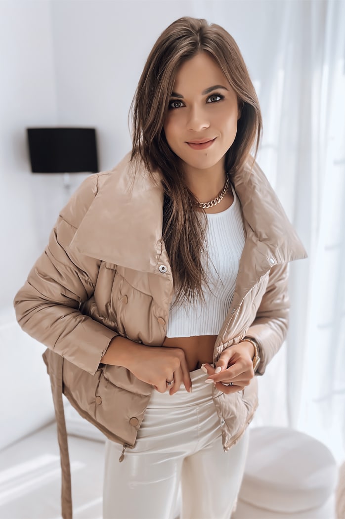 Damen Mantel/Jacke LONDON PREMIUM Camel Dstreet TY3346