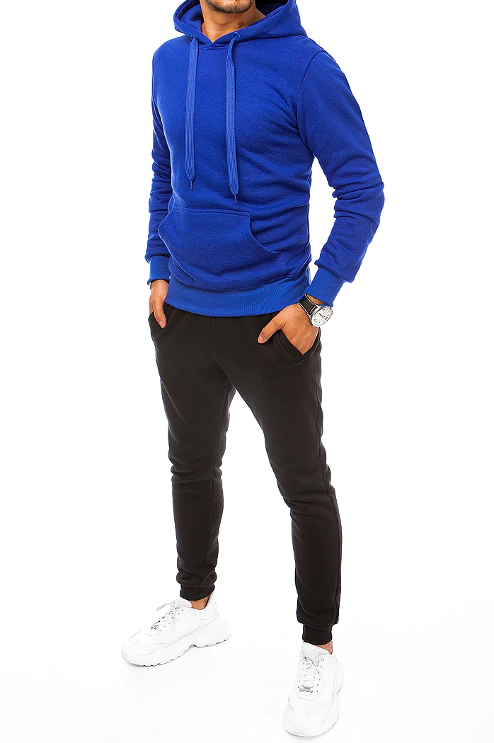 Herren Trainingsanzug-Set Farbe Blau-Schwarz DSTREET AX0629