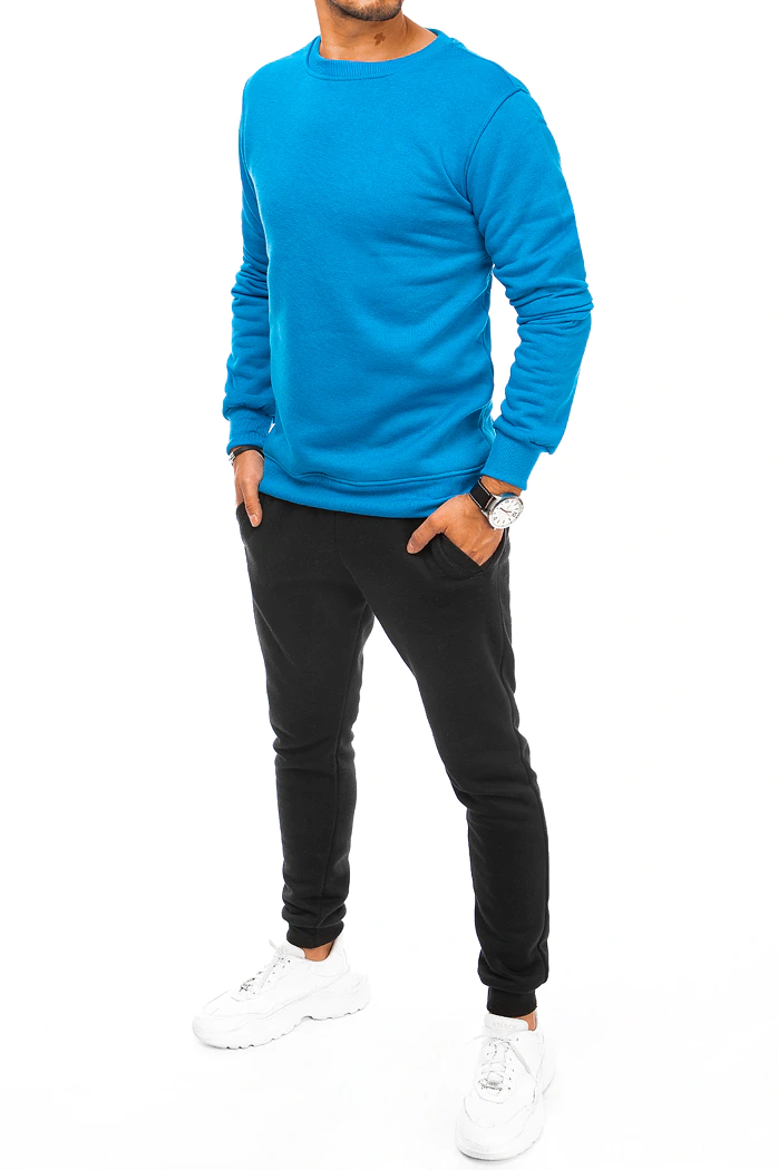 Herren Trainingsanzug-Set Farbe Blau-Schwarz DSTREET AX0636