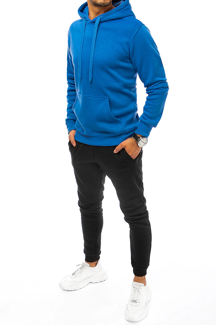 Herren Trainingsanzug-Set Farbe Blau-Schwarz DSTREET AX0645