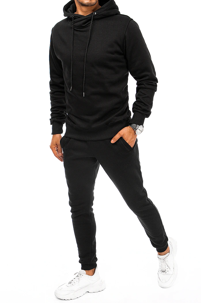 Herren Trainingsanzug-Set Farbe Schwarz DSTREET AX0671