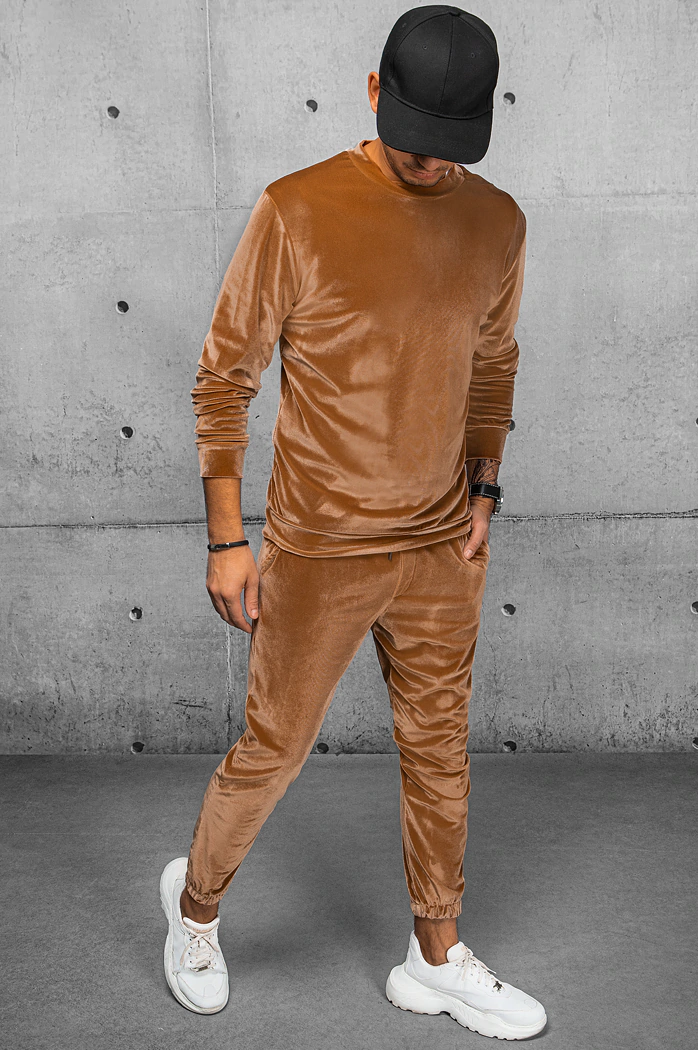 Herren Sweatshirt Farbe Camel DSTREET BX5530