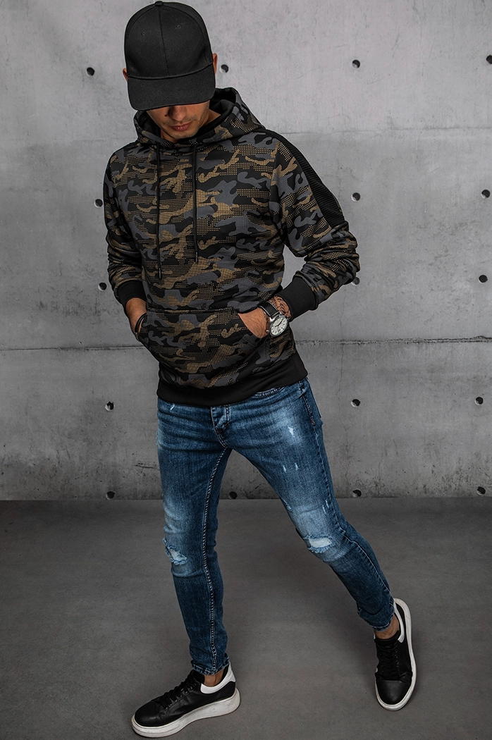 Herren Kapuzenpullover Farbe Schwarz DSTREET BX5545