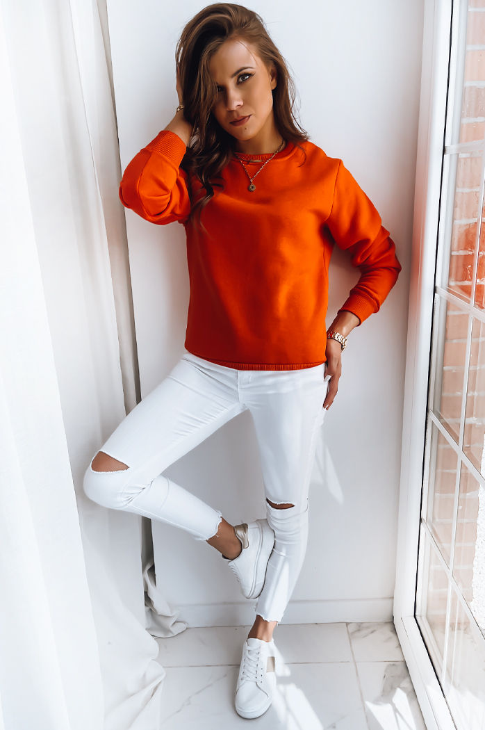 Damen Sweatshirt FASHION II orange BY0317z