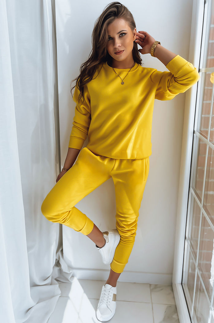Damen Sweatshirt FASHION II gelb Dstreet BY0780z