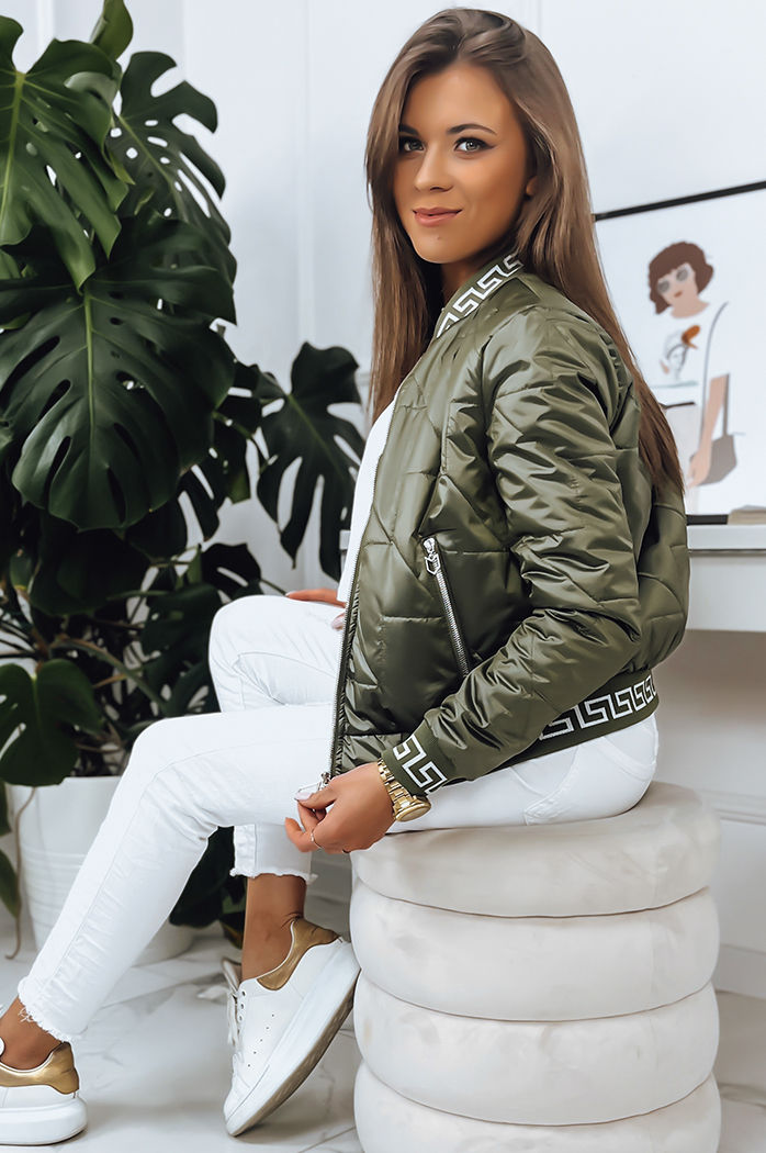 Damen Steppjacke REVAN Farbe Grün DSTREET TY3441