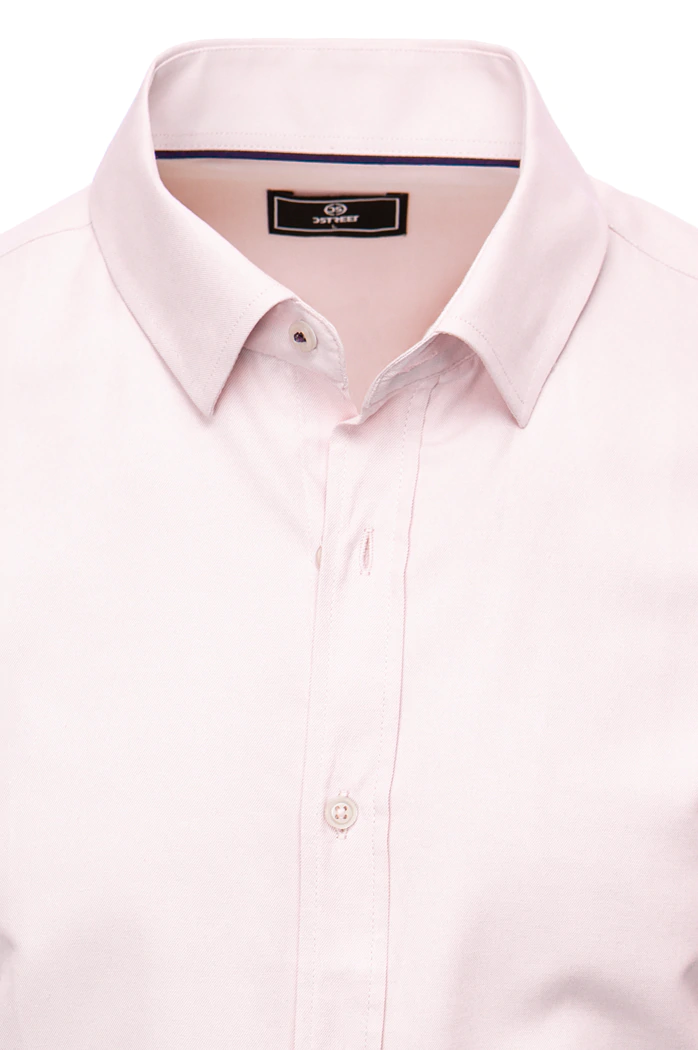 Herren Elegant Hemd Farbe Rosa DSTREET DX2432