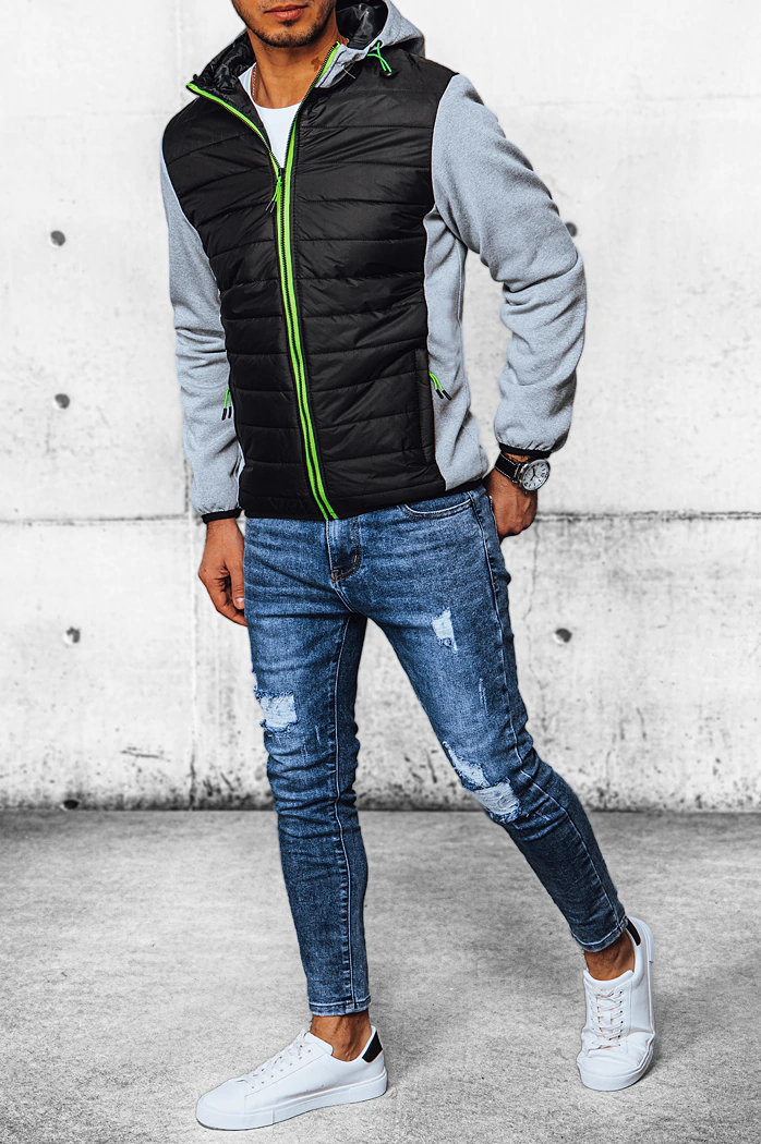 Herren Steppjacke Grau Dstreet TX4402