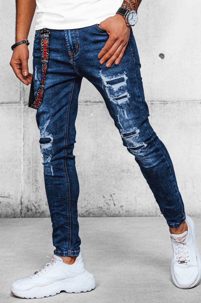 Herren Jeanshosen Farbe Blau DSTREET UX3934