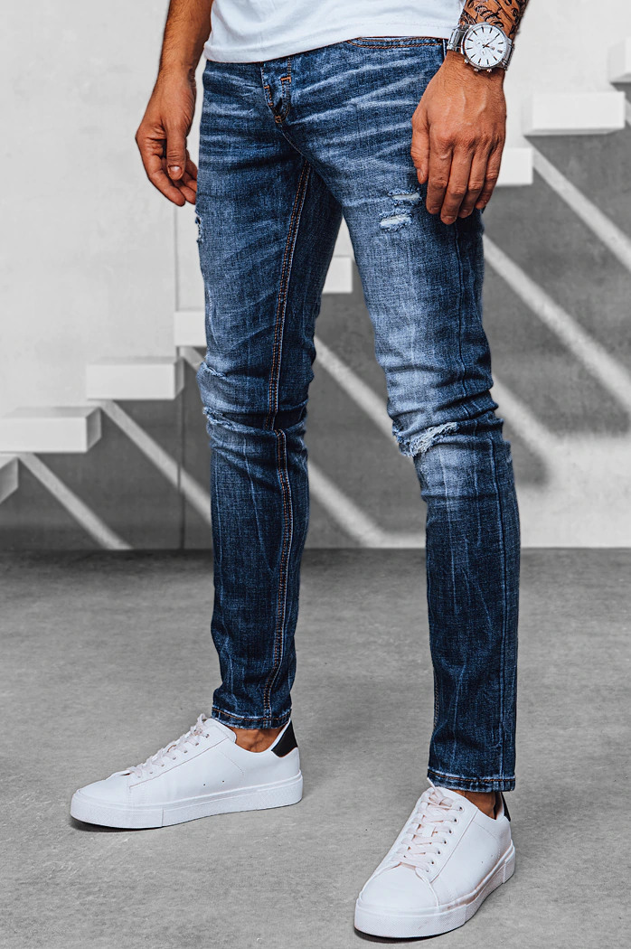 Herren Jeanshosen Farbe Blau DSTREET UY3948