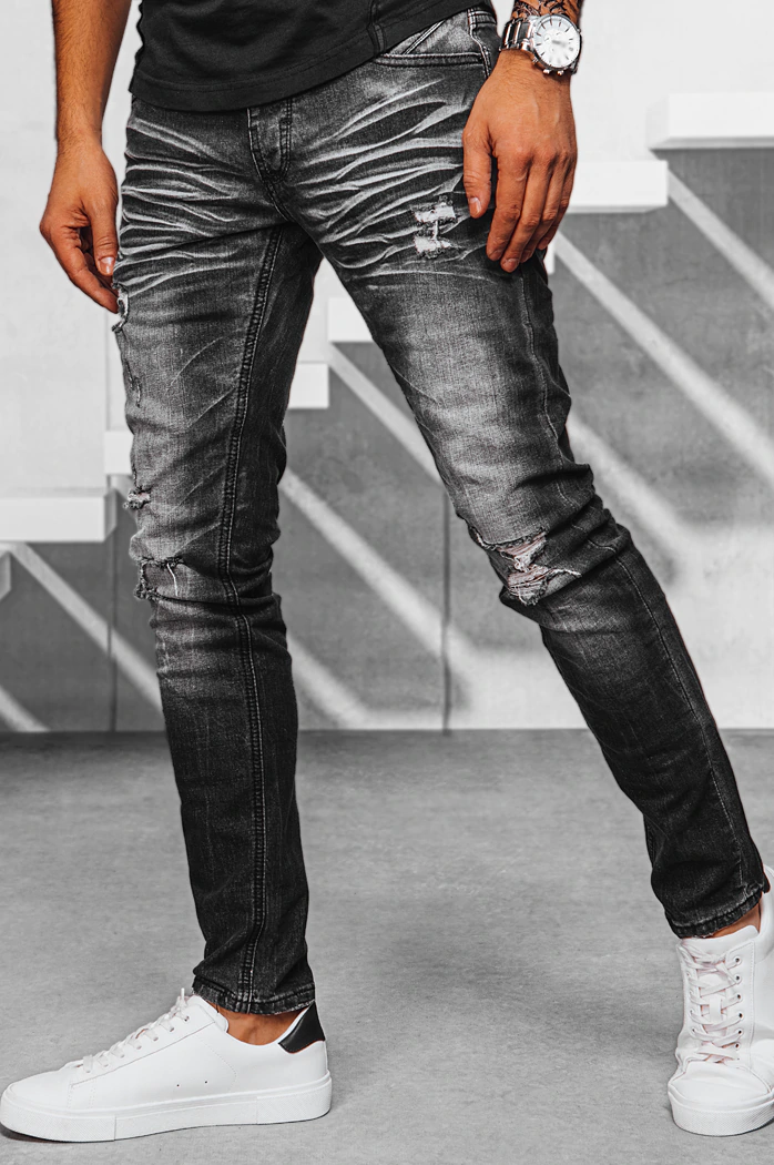 Herren Jeanshosen Farbe Schwarz DSTREET UY3949