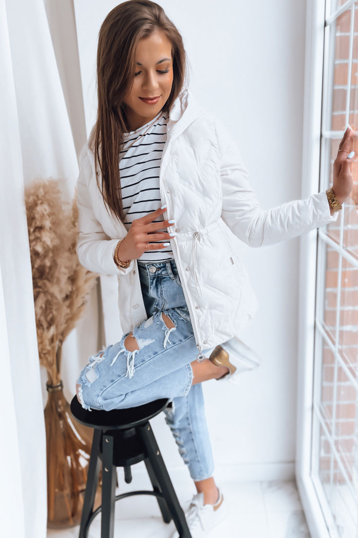 Damen Steppjacke ALCAMO Farbe Weiß DSTREET TY3598