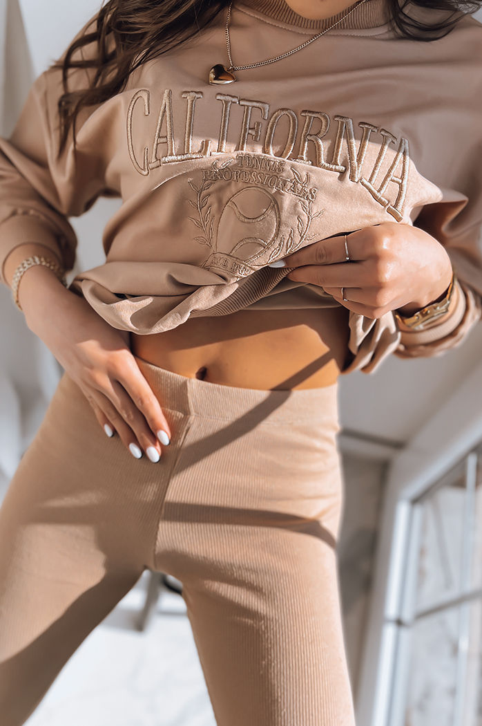 Damen Leggins CALIFORNIA TEAM Farbe Beige DSTREET UY1411