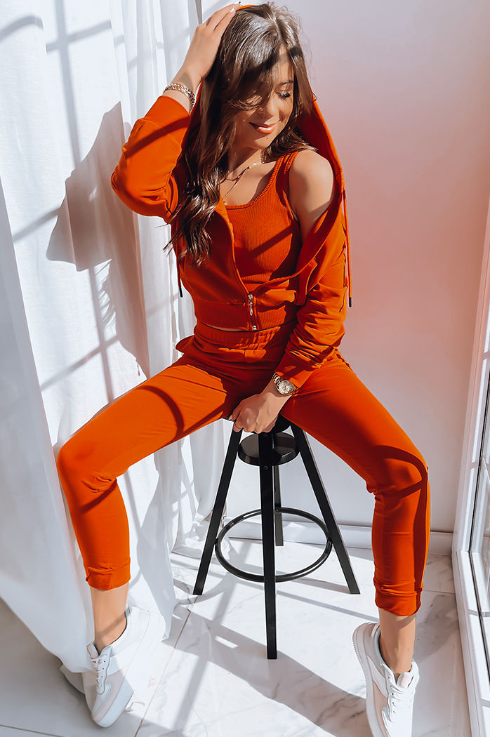 Damen Jogginghose MY HONEY Farbe Orange DSTREET UY1417