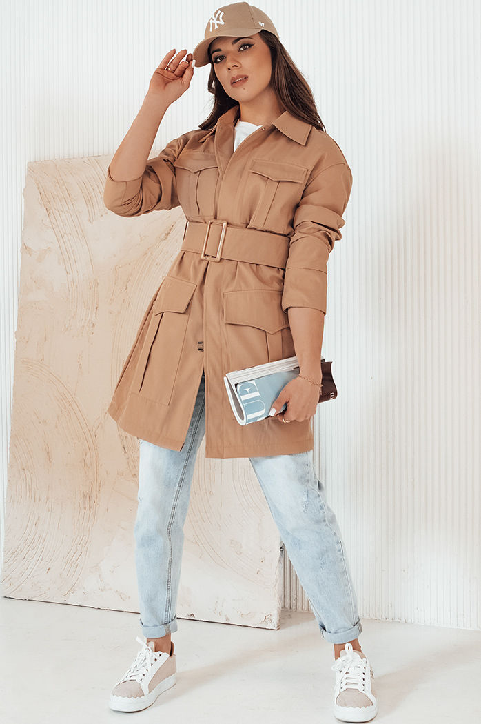 VERMONT Damen Krawatte Übergang Mantel camel Dstreet NY0580