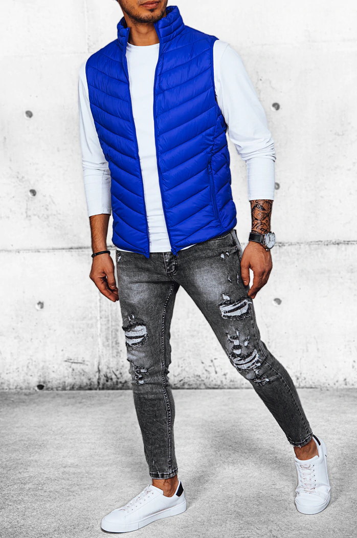 Herren Steppjacke Blau Dstreet TX4429