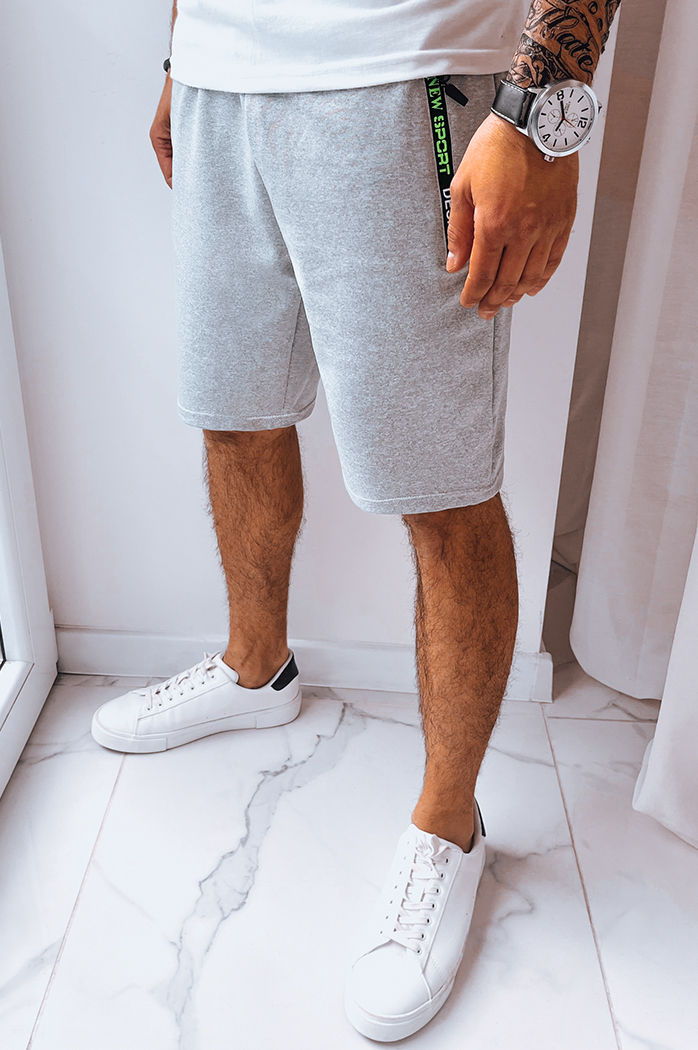 Herren Sport Shorts Farbe Hellgrau DSTREET SX2228