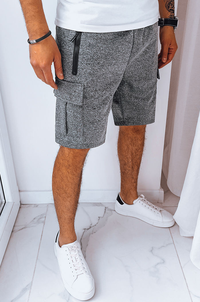 Herren Kurze Cargohosen Farbe Dunkelgrau DSTREET SX2230