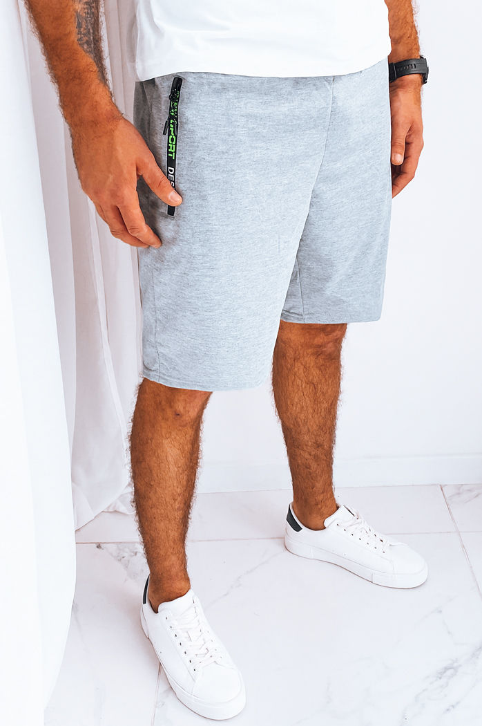 Herren Sport Shorts Farbe Hellgrau DSTREET SX2250