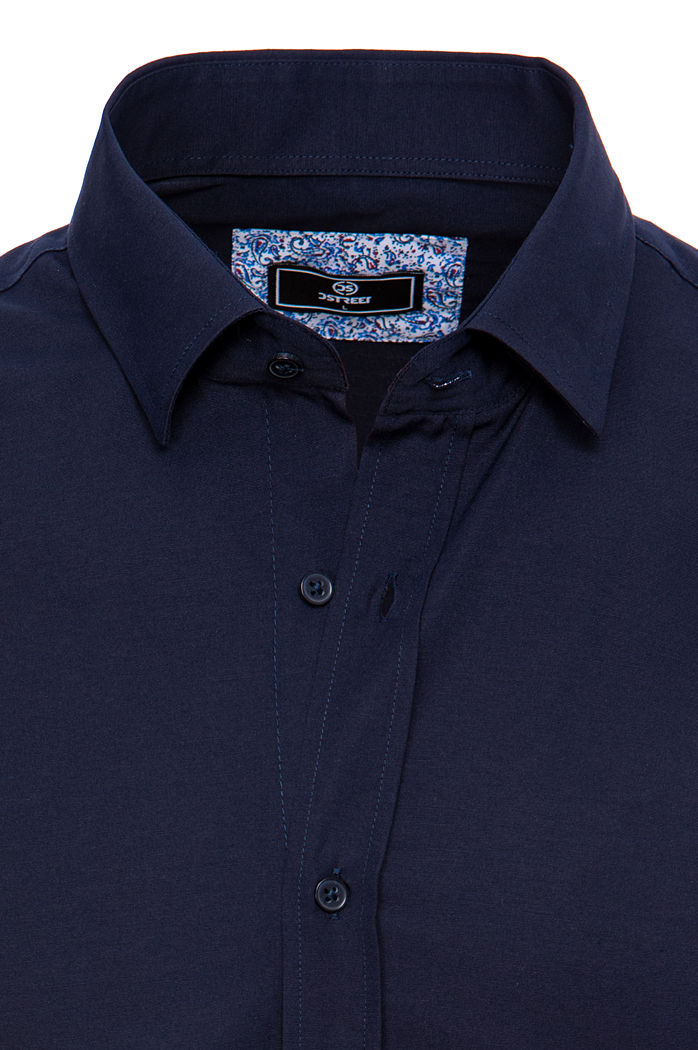 Herrenhemd navyblau Dstreet DX2477