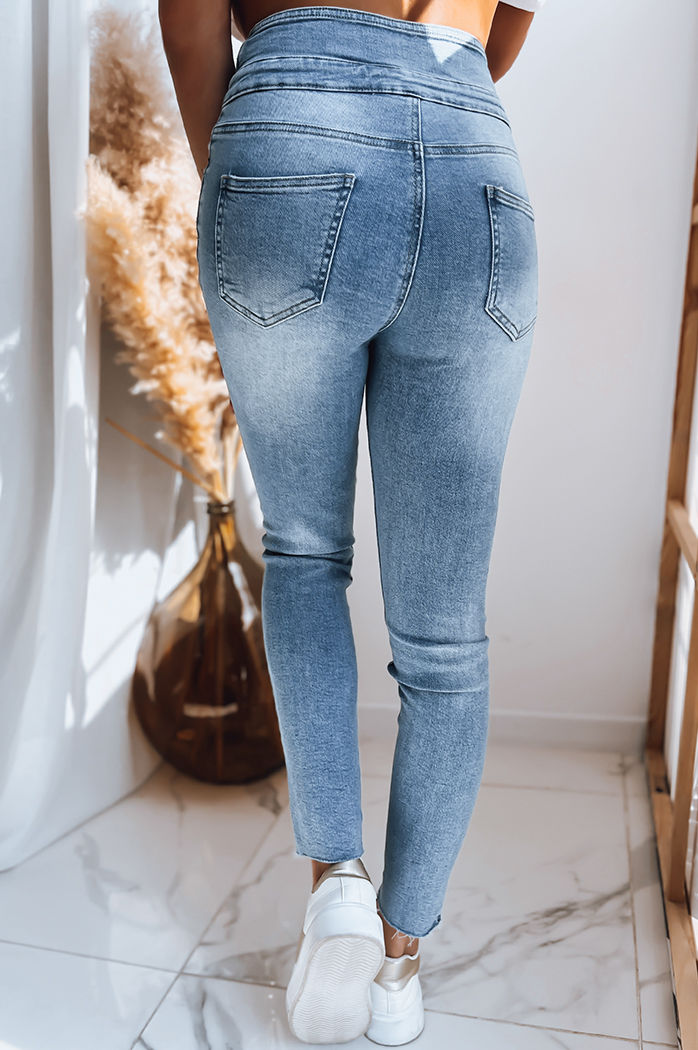 Damen Jeans mit hoher Taille TATI Farbe Blau DSTREET UY1443