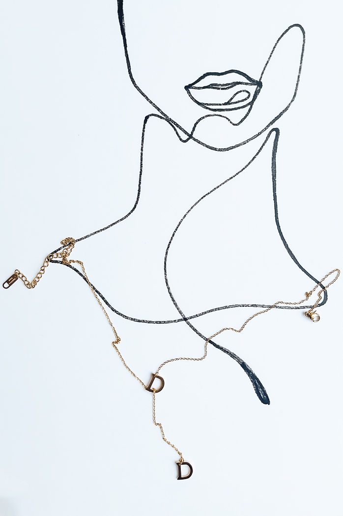Damen Halskette DELICE Farbe Gold DSTREET IY0084
