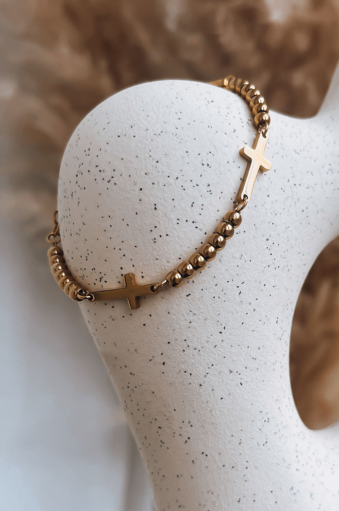 Damenarmband CROSS Farbe Gold DSTREET LY0064