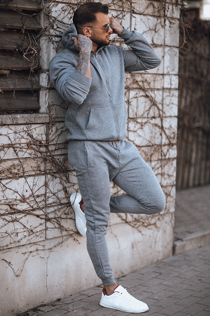 Herren Kapuzenpullover Anthrazit Dstreet BX2196z