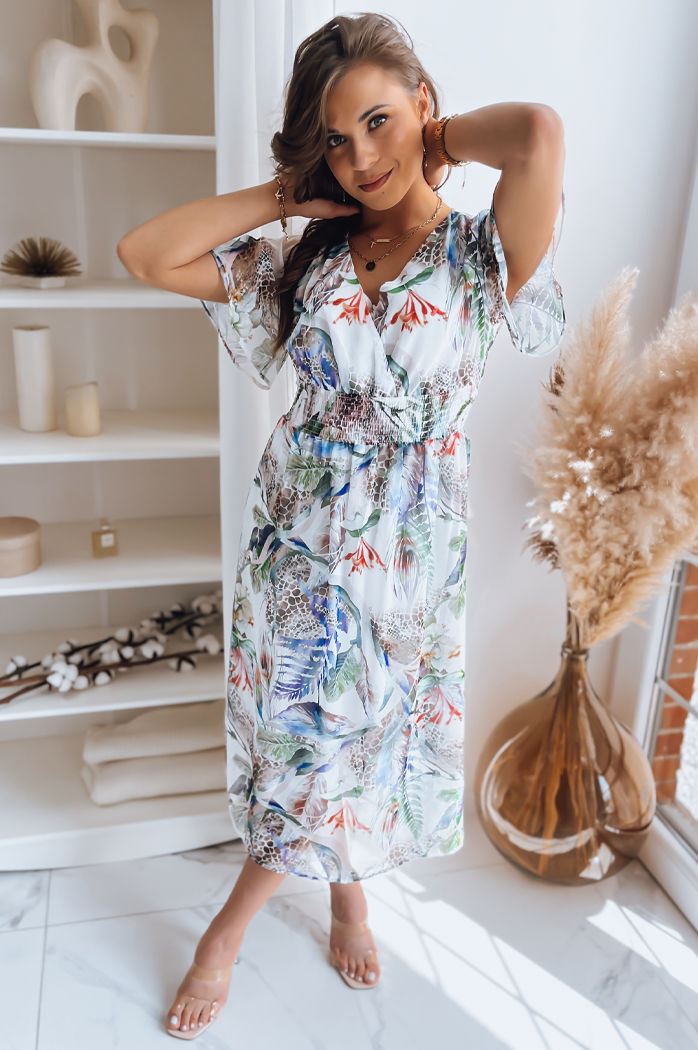 Kleid LUNNA Weiß Dstreet EY2320