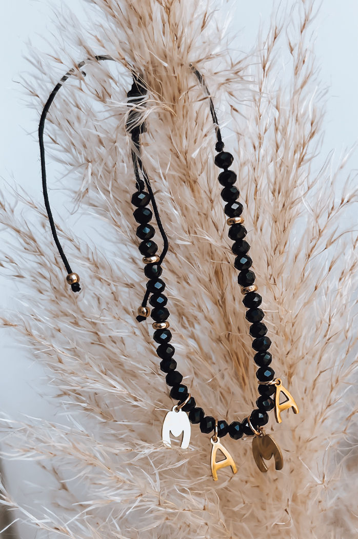 MAMA'S LOVE Armband schwarz Dstreet LY0087