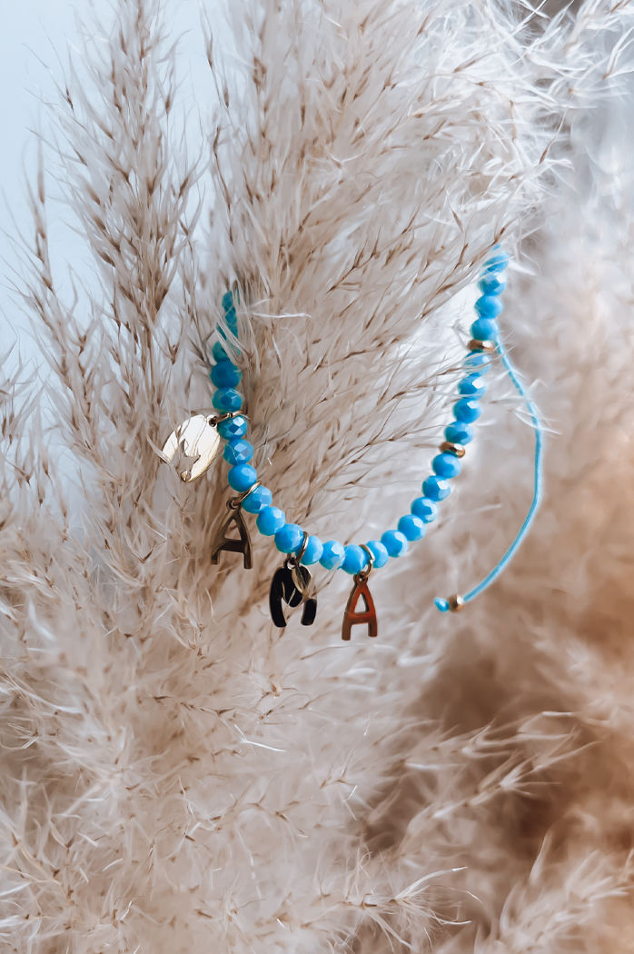 MAMA'S LOVE Armband blau Dstreet LY0091