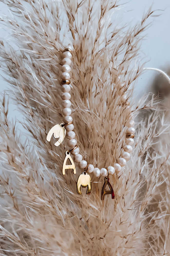 MAMA'S LOVE Armband hellrosa Dstreet LY0092