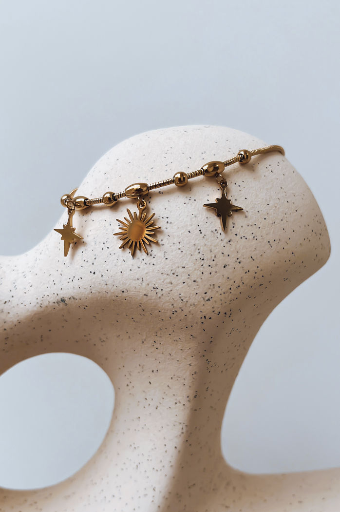Damenarmband UNIVERSUM Farbe Gold DSTREET LY0094