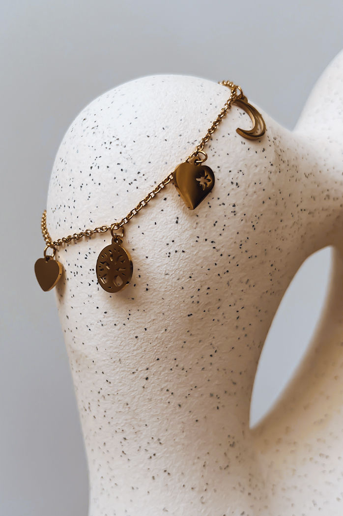 Damenarmband ARBOLE Farbe Gold DSTREET LY0101