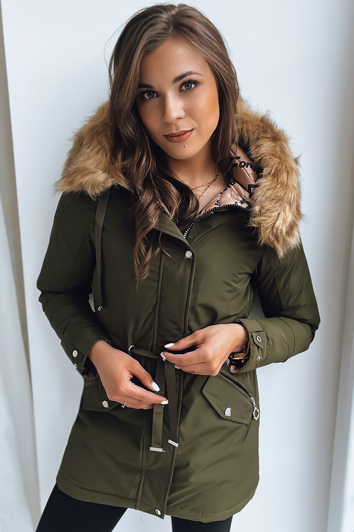 Damen Parka SUENO Grün Dstreet TY3657