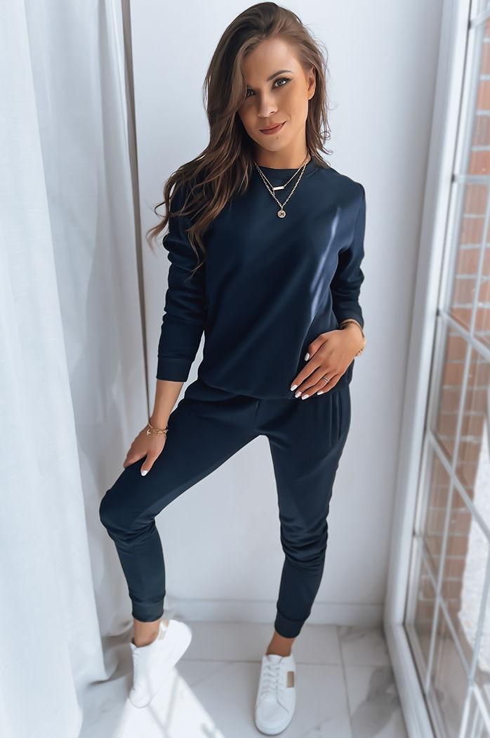 Damen Sweatshirt FASHION II dunkelblau Dstreet BY0559z