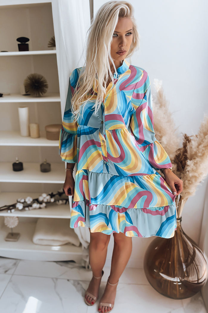 Kleid BRANTONA Himmelblau Dstreet EY2042z