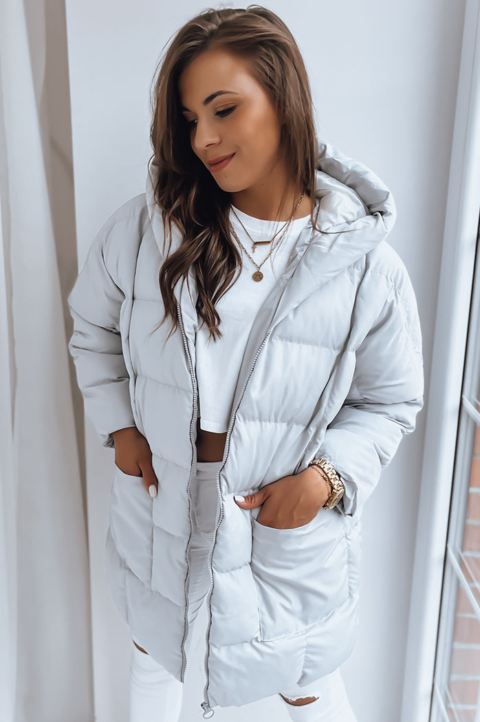 Damen Jacke DAYTON Hellgrau Dstreet TY2483z