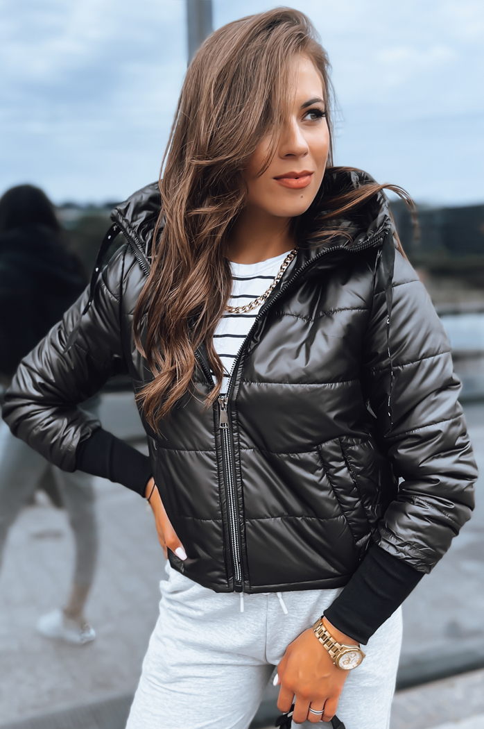 Damen Steppjacke AURORA  Farbe Schwarz DSTREET TY3721