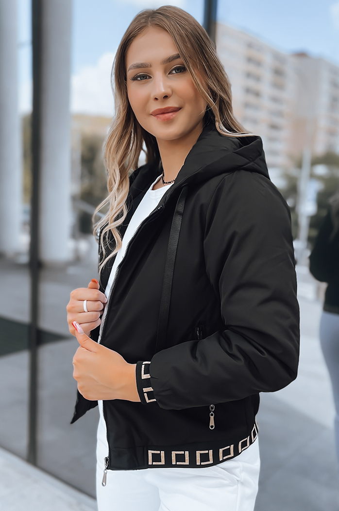Damen Übergangsjacke SELENE  Farbe Schwarz DSTREET TY3751