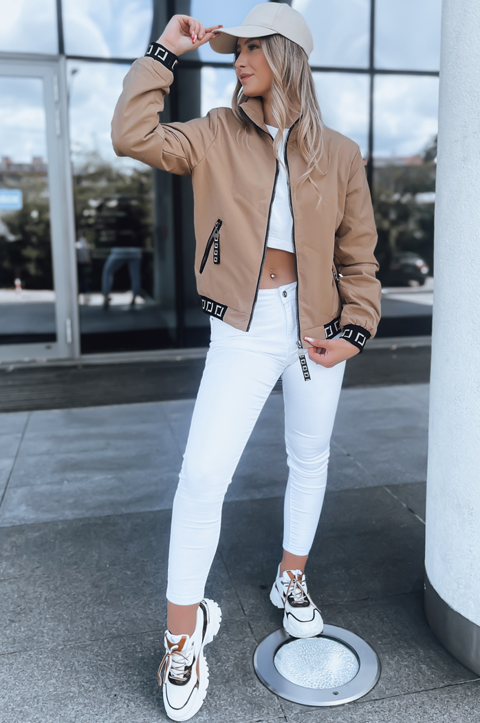 Damen Übergangsjacke HERA  Farbe Beige DSTREET TY3764