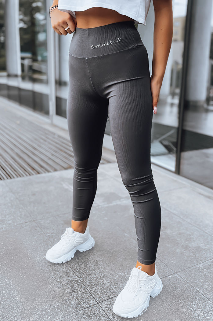 Damen Leggins JUST Farbe Grau DSTREET UY1586