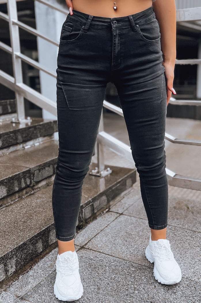 Damen Röhrenjeans ENDI Farbe Schwarz DSTREET UY1601